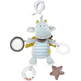 Fehn Activity-Spieltier Drache – Motorikspielzeug für Kinderwagen, Kinderbett und Babyschale zum Beißen, Greifen und Geräusch