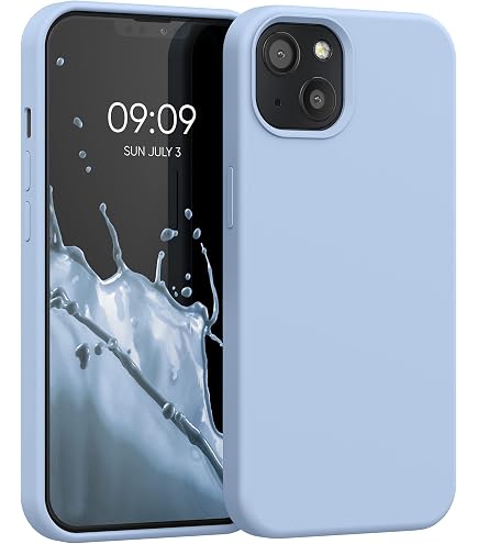 kwmobile Cover per Apple iPhone 7 Plus/iPhone 8 Plus Custodia - Back Case per Smartphone in Silicone TPU - Protezione Gommata - bianco