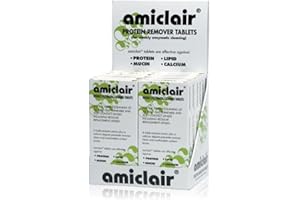 Amiclair Weekly Enzymatic Protein Remover Contact Lens Cleaning Tablets (Refill Pack 24 Tablets)