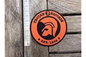 BLUE HAWAI ECUSSON PATCHES AUFNAHER TOPPA - TROJAN RECORDS - THERMOCOLLANT