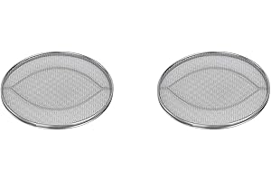 DETONTSAI 2 x Stainless Steel Splash Guards for Ninja Foodi FG551, Accessories for Ninja Foodi Smart XL 6-in-1 Indoor Grill Reusable