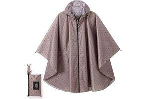SIRMEDAL Damen Regenjacke Wasserdicht Atmungsaktiv Winddicht – Leichte Regenmantel Outdoor Jacke für Wandern Camping Urlaub – Tragbare Regenbekleidung
