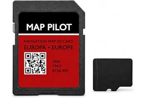 SD-kort GPS-navigering Europa v24 2024 för Mercedes Becker Map Pilot