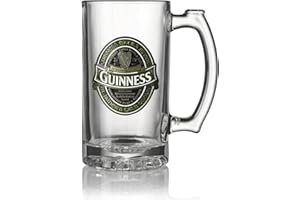 Chope Guinness Irlande Collector avec étiquette Guinness Irlande en relief
