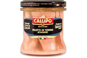 GIACINTO CALLIPO Filets de Thon au naturel "Riserva Oro"