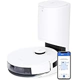 ECOVACS ROBOTICS DEEBOT N8 PRO+ robot aspirapolvere con stazione di aspirazione + funzione di pulizia, 2600 PA, rilevamento o