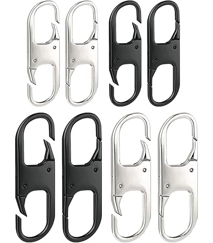 12pcs Curseur Fermeture Eclair Clipsable, Curseurs De Fermeture Éclair Clipsables, Zip Fermeture Eclair, Remplacement Instantané (Noir) | Leroy Merlin