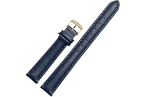 ELEGANTYL 12mm - 20mm Bracelet de montre en cuir véritable Montre pour femme Bracelet de remplacement Accessoires de montre