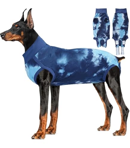 Hunde-Erholungsanzug Nach OP – Größe XL, Atmungsaktive Baumwolle, Alternative Zum Kegel, Für Rüden & Hündinnen