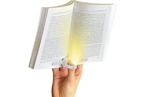 lizia - Liseuse/Lampe de Lecture - Blanc - Made in France - Lumière Discrète - Invention Médaillée au Concours Lépine