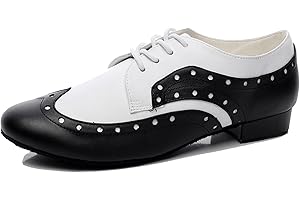 MINITOO Scarpe da Ballo Uomo Standard Latino Tango Scarpe TH250501