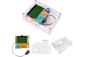 AITRIP LCR-T4 Mega328 Digital Transistor Tester Widerstand Kapazität Diode Triode Kapazitätswiderstand ESR Meter MOS PNP NPN LCR mit Gehäuse