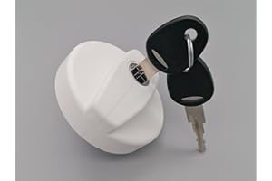 CR-MOESANCO® Tapón Deposito Agua Caravana con 2 Llaves Autocaravana o Camper FAP BLANCO