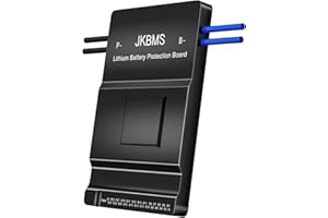 JKBMS Smart BMS 8S-20S 24V-60V 150A 1A Active Balance BMS con Bluetooth integrato e RS485, Scheda di Protezione per Batterie Li-Ion, LiFePO4 e LTO (JK-B1A20S15P)