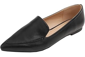 Feversole Flache Schuhe für Damen,Spitze Flache Schuhe，Klassische Ballerinas Profilsohle
