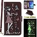 Produktbild Galaxy J7 2016 Hülle, Samsung Galaxy J7 2016 Hülle, Samsung Galaxy J7 2016 Ledertasche, Anlike Brieftasche Schutzhülle PU Leder Flip Hülle Wallet Case Tasche Cover Handytasche Schutzhülle Handy Zubehör [Frau und Katzen geprägte Serie] Lederhülle Handyhülle mit Bookstyle mit Standfunktion Kredit Kartenfach für Samsung Galaxy J7 2016 /(SM-J710) 5,5 Zoll - braun