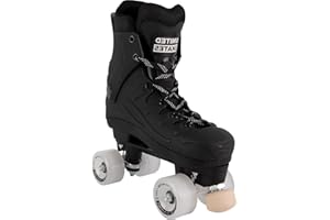 United Skates VX4 Elite Roller Skates - Ideal Beginner to Intermediate Unisex Quality Roller Boots. Comfortable Indoor and Outdoor Quad Skates Suitable for Adults and Kids