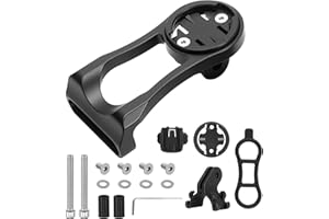 TIMES MARK Out Front Bike Computer Combo Mount for Garmin Edge & GoPro (200 500 510 520 800 810 820 1000 1030 Touring), Multifunction Out Front Bike Mount Bicycle In front Combo Stand,included bicycle Computer