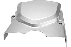 AGATIGE Left Engine Sprocket Cover Chain Guard Engine Replacement Parts Fit for 50cc 70cc 90cc 110cc 125cc Dirt Pit Bike Quad Bike ATV Go Kart