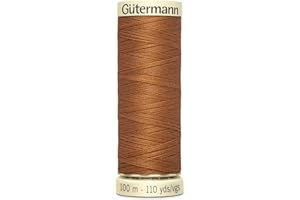 PLUSH ADDICT Gutermann Sew-All General Purpose Polyester Thread for Hand or Machine Sewing, Embroidery and Stitching - Colour 448-1 x 100m Spool
