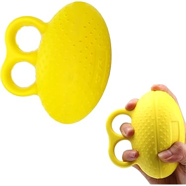 Grip Trainer Ball 2 stuks (Zachte Tbal Egelbel), vingertrainer, anti stress ball, massage ball, voor het trainen van kracht in handen en vingers