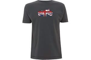 TIME 4 TEE Bobber Bike T Shirt Union Jack British Motorcycle 1940s Retro Style Motorbike Biker Biking