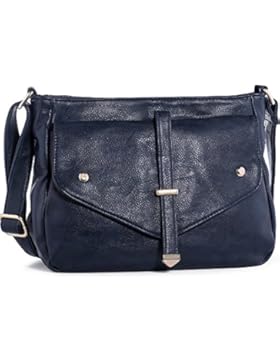 CASELAND Handtaschen Damen Schultertaschen Crossbody Umhängetaschen PU Leder Taschen Messenger Mittel Grösse Shopper...