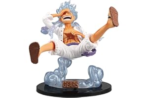 Xingsky Anime Figuren, Monkey d Luffy Action Figure 17cm Nika Luffy Figur Cartoon Charakter Statue für Desktop Dekoration, Kinder Geburtstag, Anime-Fans Sammlerstücke