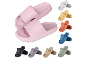 Menore Slippers Women Slides Men Quick Drying Flip Flops Non-Slip Sandals Summer Beach Pool Pillow Sliders Indoor Outdoor