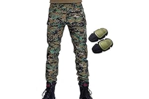 H WORLD EU H Welt EU - Pantalones militares del ejército táctico, para airsoft o paintball, pantalones de lucha para hombre con rodilleras, color AOR2, tamaño