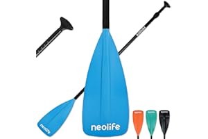 XUXIAKE SUP Paddleboard Paddles with Aluminum Shaft and PP Blade, Floating Stand Up Paddle Board Paddle, Adjustable170-210 cm/68-84 Inches