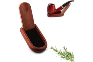 sylbx 1 Pezzo Supporto per Pipa in Legno, Supporto per pipe di tabacco, Accessori per Fumare Pipa di Tabacco in Legno, per Pipa in Legno Durevole per Uffici, Famiglie, Alberghi