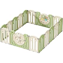 Box Per Bambini Sicuro E Regolabile - Recinto Con Pannelli Modulari, Antiscivolo - Foto 12