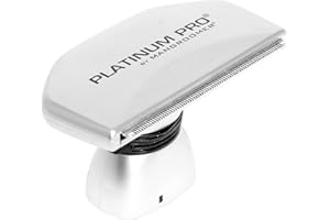 MANGROOMER - PLATINUM PRO New Back Hair Shaver Complete Attachment Head - Shock Absorber Flexing Neck and New 50% Wider Blade Design!