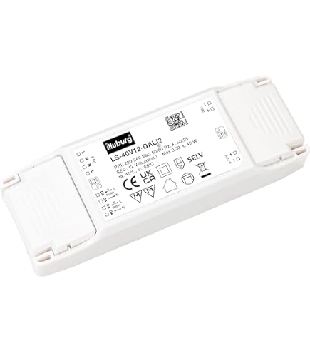 Variateur DALI DT8 5 Canaux SR-2309PRO-5C - Pour LED RGBW - 12-36VDC, 5A Par Canal - Compatible Contrôleurs DALI