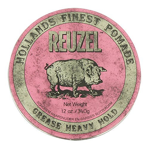 Reuzel Pomade Pink Heavy Hold Grease - 340 G