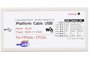Waveshare XILINX JTAG Download Debugger Compatible XILINX Platform Cable USB FPGA CPLD in-circuit Debugger Programmer