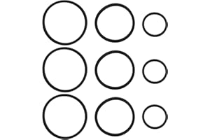 YINETTECH Lot de 3 courroies de rechange en caoutchouc nitrile compatibles avec les courroies d'entraînement Emco Unimat 3 et 4 Noir