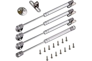 GUDOTRA 4pz Pistoni Molle a Gas 150N in Lega di Zinco Braccetto Ammortizzatore per Ante Ribalta Armadio Cucina Cerniera di Mobili da Cucina