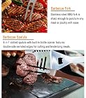 grilljoy Grillbesteck Set, 25er Edelstahl Grillzubehör im Etui – Bild 5