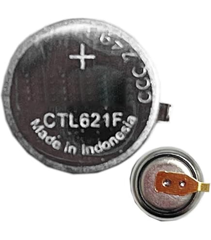 Condensateur De Batterie Rechargeable Eco-Drive 295-7530 - Type Bouton, Pièce Neuve Pour Montres