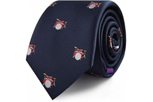 AUSCUFFLINKS Sports & Specialty Neckties | Ties for Men | Woven Skinny Neckties | Present for Work Colleague