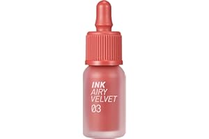 Peripera Ink Airy Velvet Tint à lèvres (03 Cartoon Corail, 4 g)