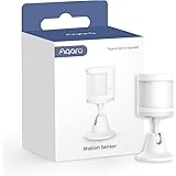 Aqara Sensore di Movimento, Richiede un Hub AQARA, Connessione Zigbee, per Sistema di Allarme e Domotica Intelligente, Ampio 