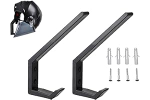 SMTHOME 2 UNIDS Moto Titular de Casco Gancho Bolsas de la Chaqueta de Montaje en Pared Display Rack Hanger