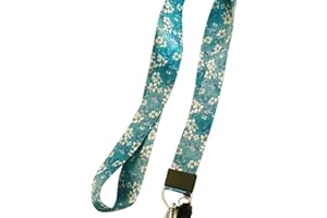 WLOT Courroie de Cou de Lanière, l'impression Recto-verso en Couleur et Idéale Pour Les Clés de Badge D'identification Mobiles Mp3 USB Holder(style 15)