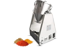 MXBAOHENG 5KG Dry Powder Micer Powder Blender Particle Mixer Granule Particle Blender (220V, 15L, 5kg)