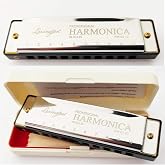 Lexington 10 Hole Harmonica Professional Harmonica Do (c)