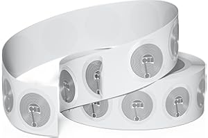 ‎TIMESKEY NFC 25 Stück NFC Tags nfc sticker aufkleber ntag215 transparent Mit 504 Byte Speicher,nfc tags aufkleber Kompatibel Mit Amiibo