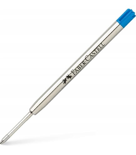 Faber-Castell Ricarica Per Penna A Sfera Basic/148742 - Inchiostro Nero, Standard ISO, Per Penne Grip 2011 E Modelli Compatibili
